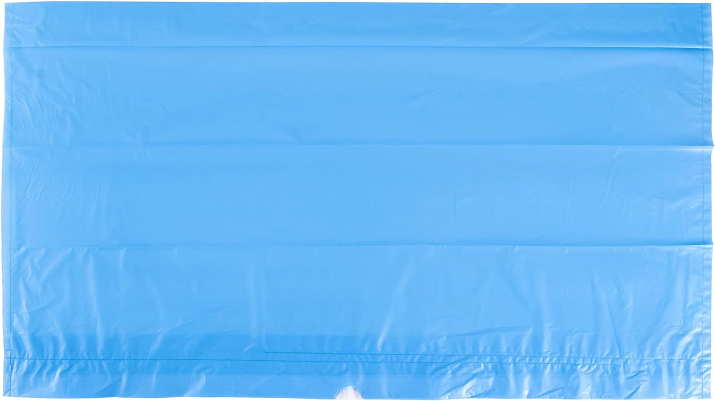 Drawstring Cat Litter Box Liners, Fresh Scent - Kitty Litter Bags for Rectangle or Oval Large Litterboxes, Size Large, 30" X 17" - 7 Count